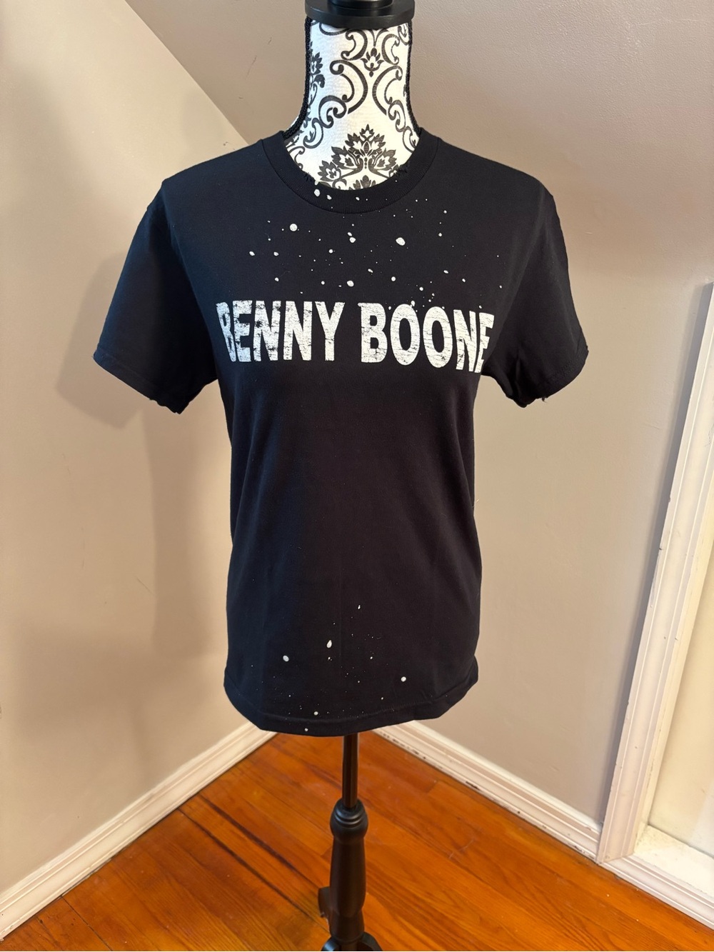 NWOT Benny Boone American Heart Tour Shirt Size small Benson Pop Rock Band Tee